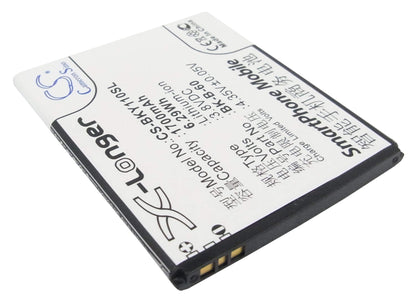 3.8V, 1700mAh, Li-ion Battery fits Bbk, Vivo Y11, Vivo Y11t, 6.46Wh