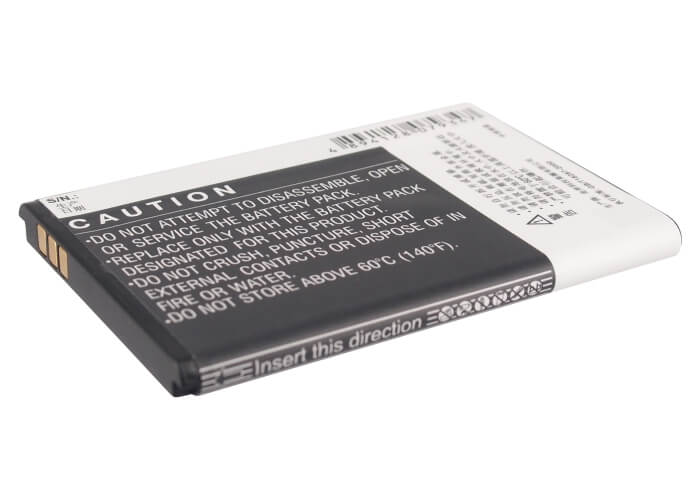 3.7V, 1700mAh, Li-ion Battery fits Gionee, A800, 6.29Wh