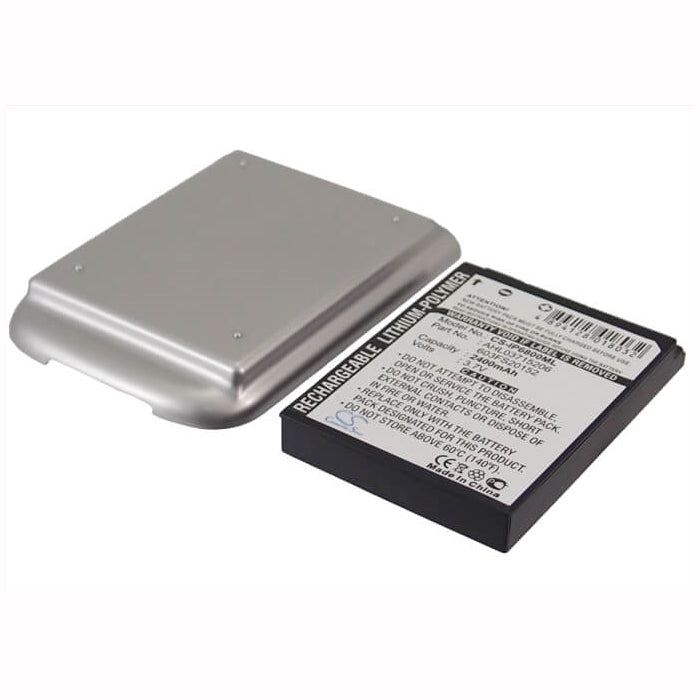 3.7V, 2200mAh, Li-Polymer Battery fits Hp, Ipaq Hw6800, Ipaq Rw6800, 8.14Wh