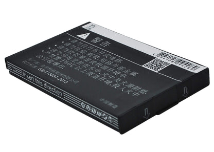 3.7V, 1450mAh, Li-ion Battery fits Lenovo, Ma168, Ma169, 5.365Wh