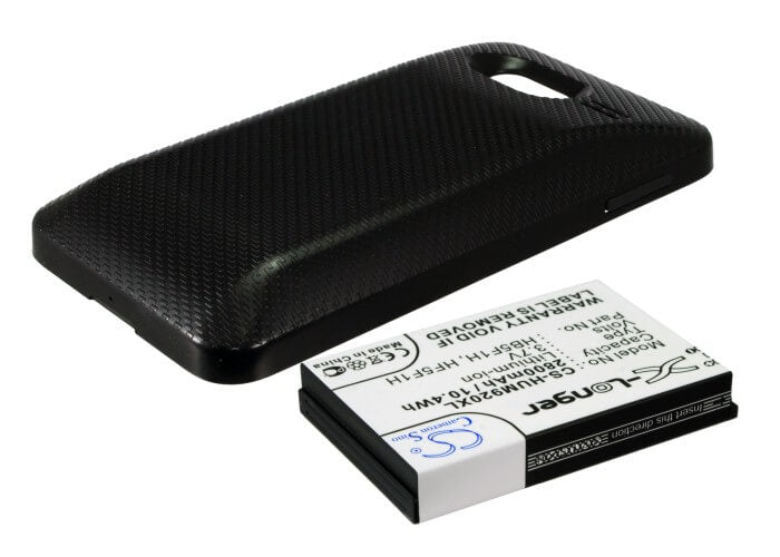 3.7V, 2800mAh, Li-ion Battery fits Huawei, Activa 4g, M920, 10.36Wh