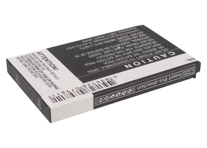 3.7V, 1800mAh, Li-ion Battery fits Viewsonic, Q1, Q3, 6.66Wh