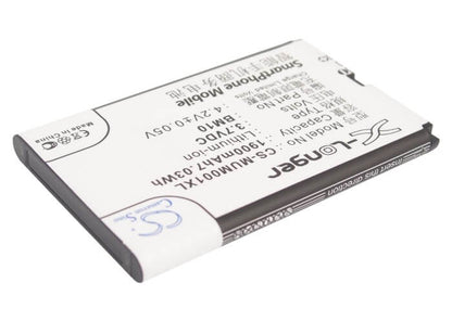 3.7V, 1900mAh, Li-ion Battery fits Xiaomi, 1s, 2s, 7.03Wh