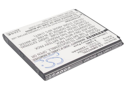 3.7V, 2200mAh, Li-ion Battery fits Samsung, Galaxy J, Sgh-n075t, 8.14Wh