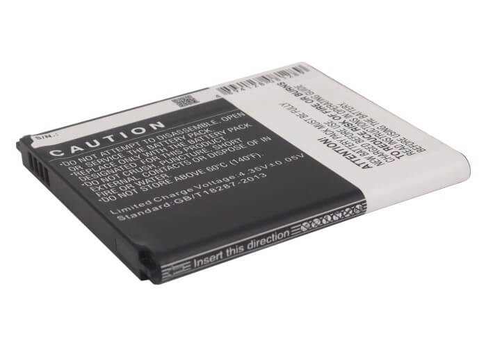 3.8V, 2600mAh, Li-ion Battery fits Samsung, Galaxy J, Sgh-n075t, 9.88Wh
