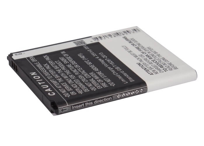 3.8V, 2600mAh, Li-ion Battery fits Samsung, Galaxy Grand 2, Galaxy Grand 2 Duos, 9.88Wh