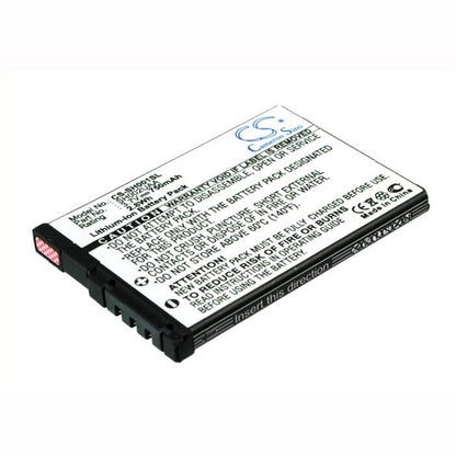 3.7V, 750mAh, Li-ion Battery fits Sharp, Sh001, Sh002, 2.775Wh