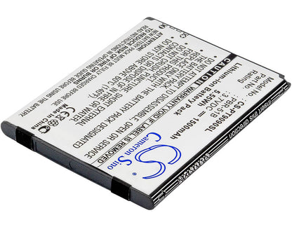 3.7V, 1500mAh, Li-ion Battery fits Pantech, Discover, Magnus, 5.55Wh