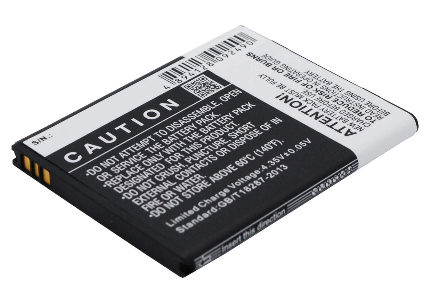 3.8V, 2100mAh, Li-ion Battery fits Htc, D310, D310w Dual Sim, 7.98Wh