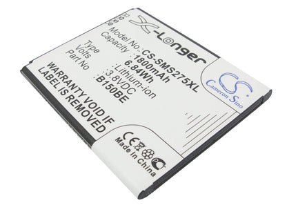 3.8V, 1800mAh, Li-ion Battery fits Samsung, Galaxy Ace 3 Lte, Galaxy Light, 6.84Wh