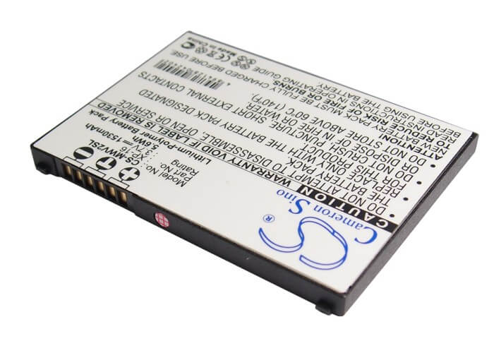 3.7V, 1530mAh, Li-Polymer Battery fits Mwg, Zinc Ii, 5.661Wh