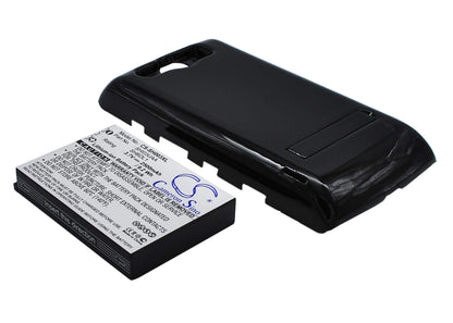 Black, 3.7V, 2500mAh, Li-ion Battery fits Sharp, 003sh, Dm009sh, 9.25Wh