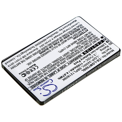 3.7V, 1100mAh, Li-ion Battery fits Lg, Eigen, Gm750, 4.07Wh