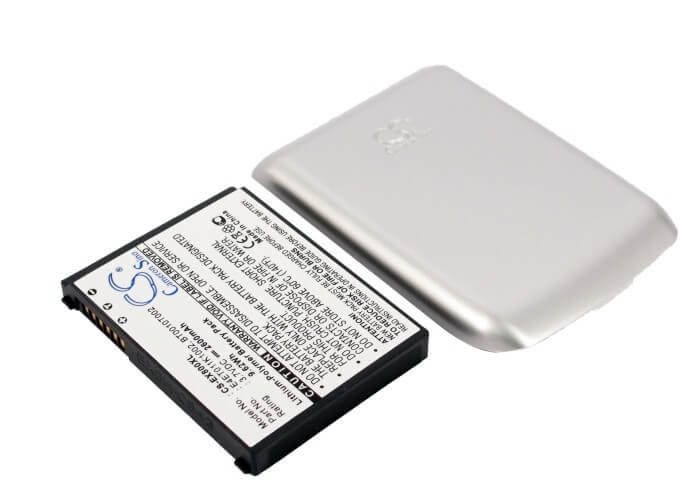 3.7V, 2600mAh, Li-Polymer Battery fits E-ten, Glofiish X800, 9.62Wh