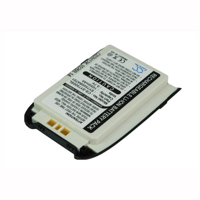 3.7V, 1050mAh, Li-ion Battery fits Sanyo, 7500, Mm-7500, 3.885Wh