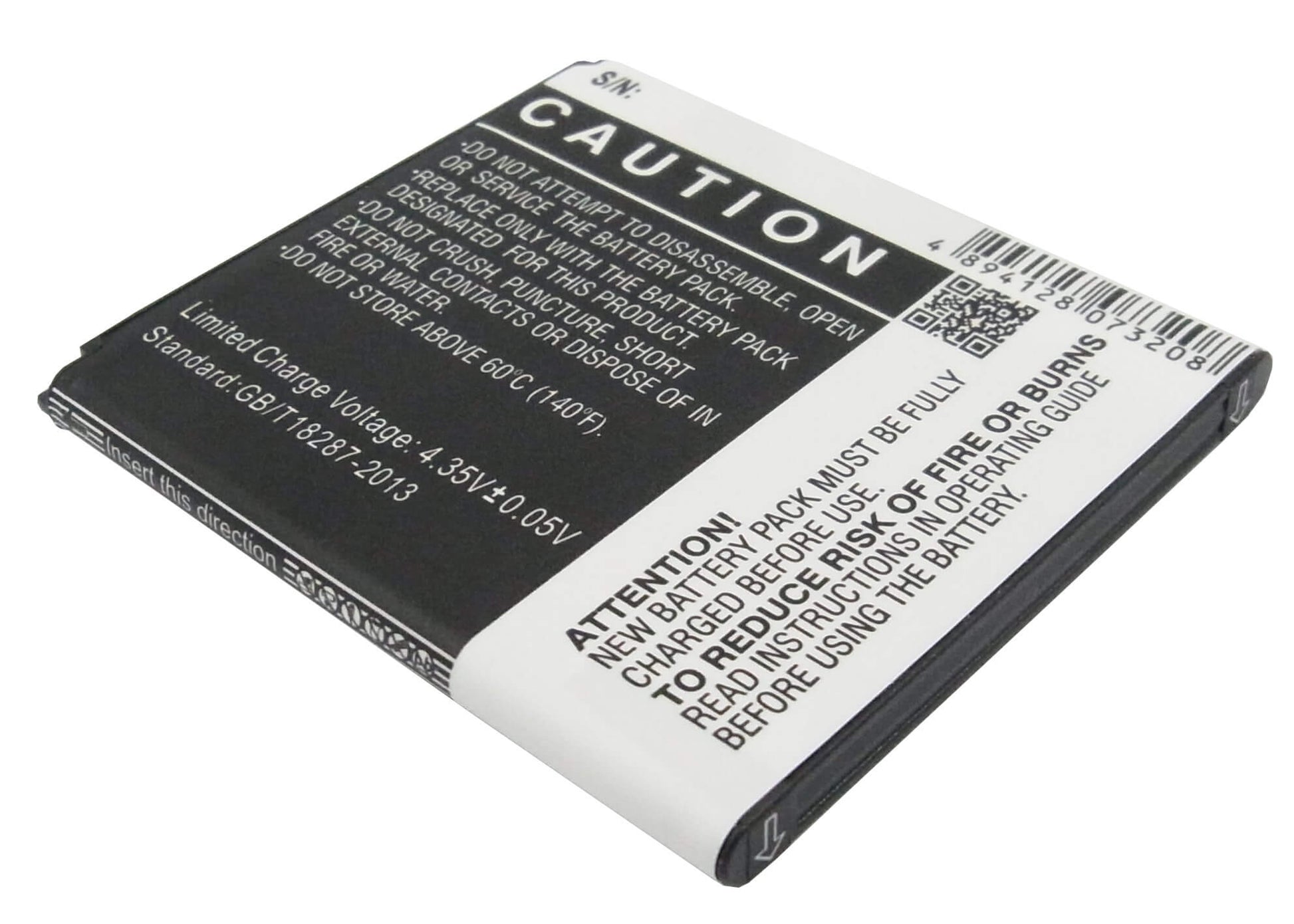 CS-SMI545XL, Mobile, Smartphone 3.8V, 2600mAh, Li-ion Battery fits Samsung, Altius, Galaxy S 4 Duos, 9.88Wh