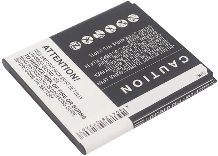 CS-SMI950XL, Mobile, Smartphone 3.8V, 2600mAh, Li-ion Battery fits Samsung, Altius, Galaxy S 4 Duos, 9.88Wh