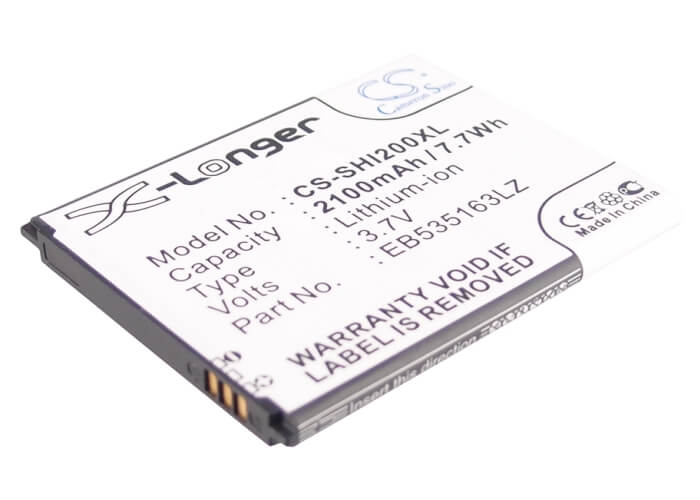 3.7V, 2100mAh, Li-ion Battery fits Metropcs, Admire, Admire 4g, 7.77Wh