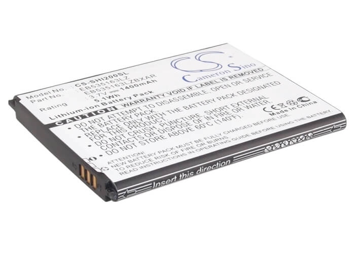 3.7V, 1400mAh, Li-ion Battery fits Metropcs, Admire, Admire 4g, 5.18Wh