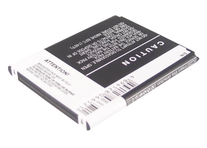 3.7V, 2100mAh, Li-ion Battery fits Samsung, Admire 4g, Code Sch-i200, 7.77Wh
