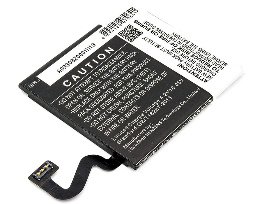 3.7V, 2000mAh, Li-Polymer Battery fits Nokia, Lumia 920, Lumia 920 4g, 7.4Wh