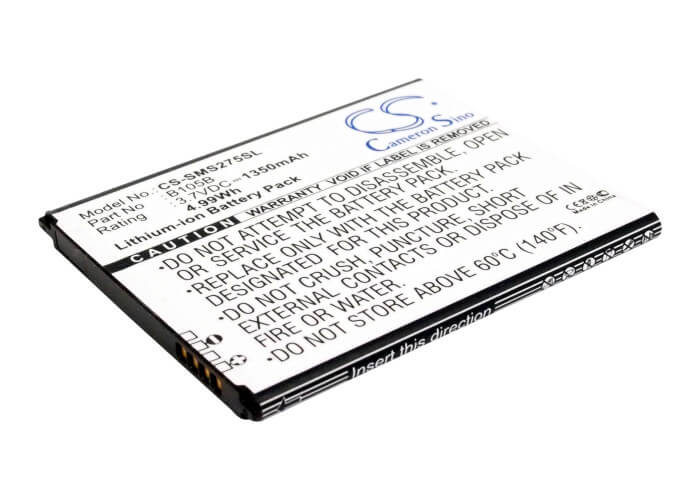 3.7V, 1350mAh, Li-ion Battery fits Samsung, Galaxy Ace 3 Lte, Galaxy Light, 4.995Wh