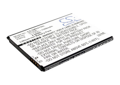 3.7V, 1350mAh, Li-ion Battery fits Samsung, Galaxy Ace 3 Lte, Galaxy Light, 4.995Wh