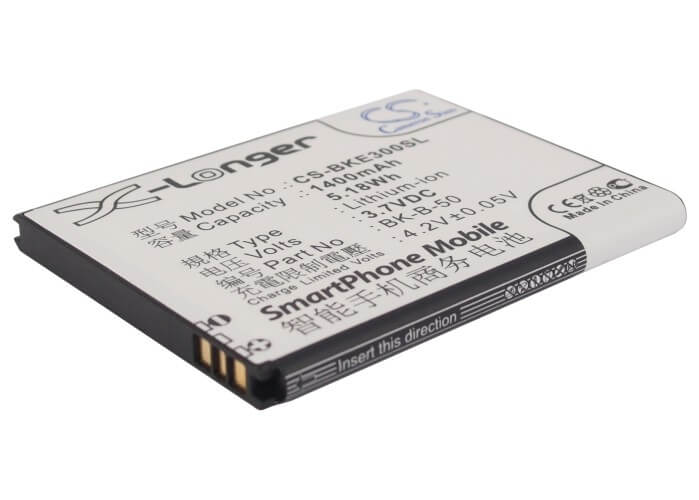 3.7V, 1400mAh, Li-ion Battery fits Bbk, Vivo E3, Vivo E3t, 5.18Wh