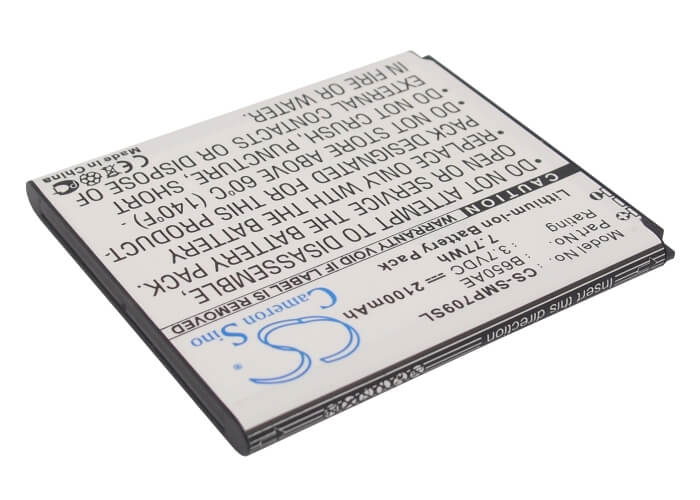 3.7V, 2100mAh, Li-ion Battery fits Samsung, Galaxy Beam 2, Galaxy Mega 5.8, 7.77Wh