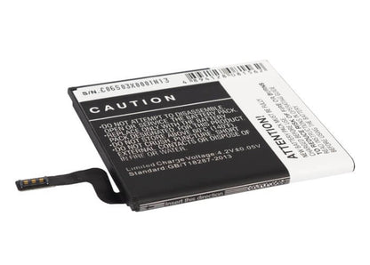 3.7V, 2000mAh, Li-Polymer Battery fits Microsoft, Lumia 625, Lumia 625h, 7.4Wh