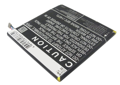 3.8V, 2000mAh, Li-Polymer Battery fits Zte, A75, Blade L2, 7.6Wh