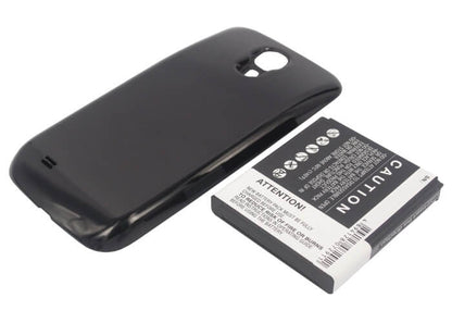 Black, 3.7V, 5200mAh, Li-ion Battery fits Samsung, Galaxy S4, Galaxy S4 Lte, 19.24Wh