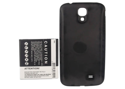Black, 3.7V, 5200mAh, Li-ion Battery fits Samsung, Galaxy S4, Galaxy S4 Lte, 19.24Wh