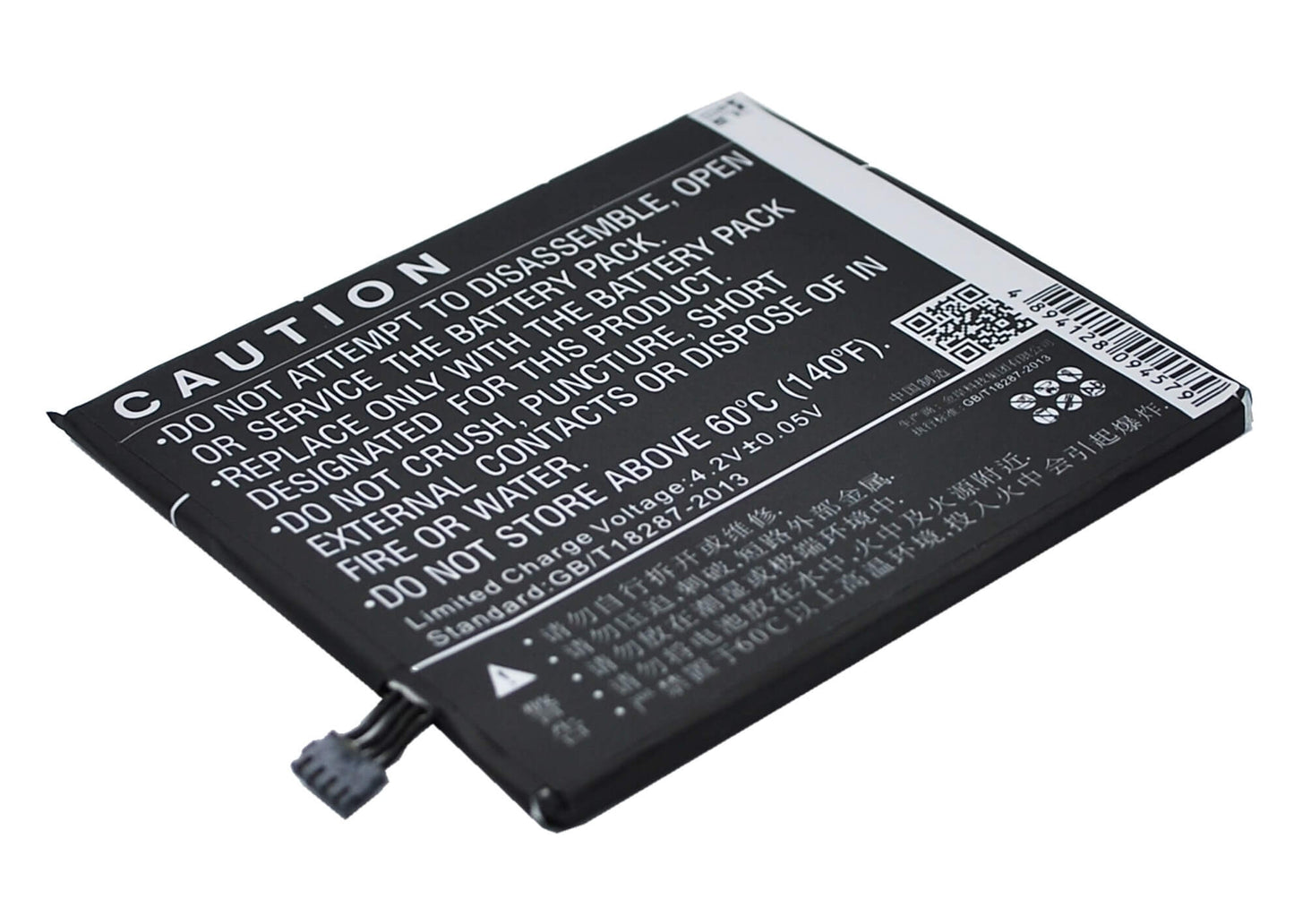 3.7V, 1500mAh, Li-Polymer Battery fits Oppo, Finder, X907, 5.55Wh
