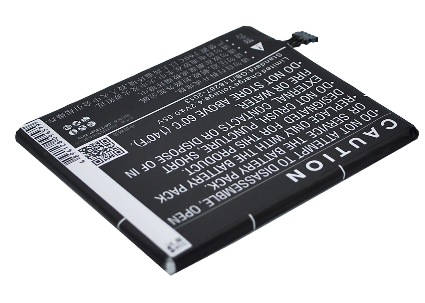 3.7V, 1500mAh, Li-Polymer Battery fits Oppo, Finder, X907, 5.55Wh