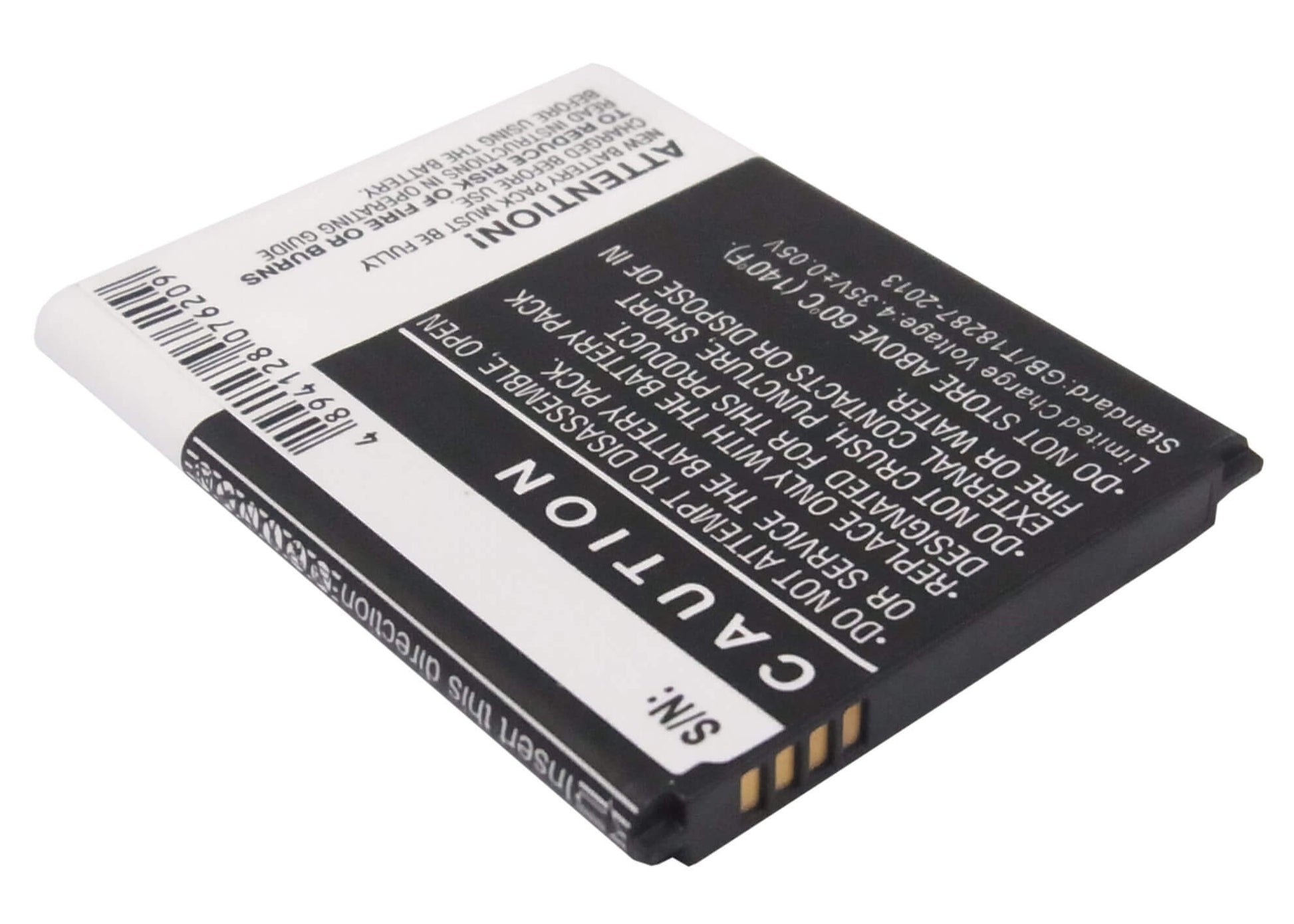 CS-SMI912XL, Mobile, Smartphone 3.8V, 2100mAh, Li-ion Battery fits Samsung, Galaxy Grand, Galaxy Grand Duos, 7.98Wh