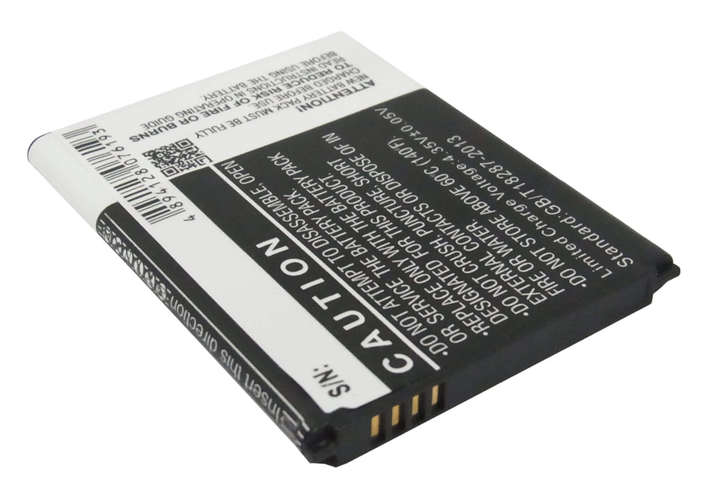CS-SMI879XL, Mobile, Smartphone 3.8V, 2100mAh, Li-ion Battery fits Samsung, Galaxy Grand, Galaxy Grand Duos, 7.98Wh