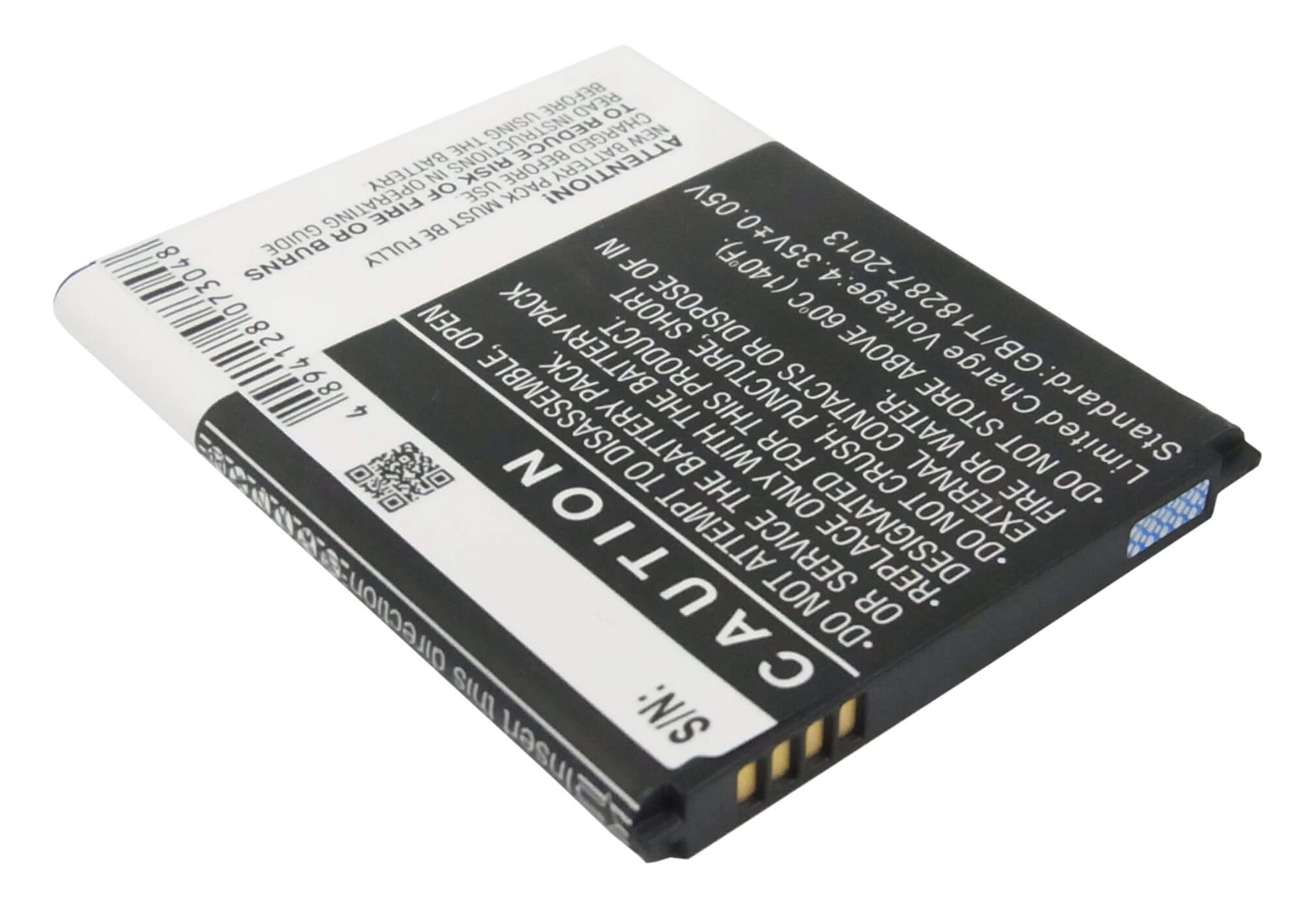 3.8V, 2100mAh, Li-ion Battery fits Verizon, Galaxy S 3, Galaxy S Iii, 7.98Wh