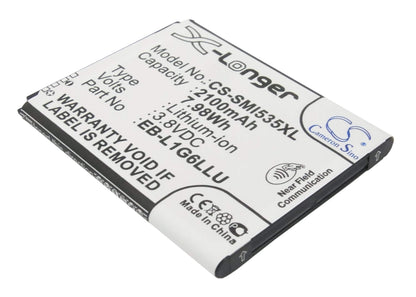 3.8V, 2100mAh, Li-ion Battery fits Sprint, Galaxy S 3, Galaxy S Iii, 7.98Wh
