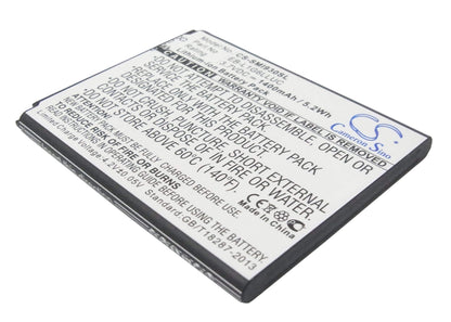 3.7V, 1400mAh, Li-ion Battery fits Sprint, Galaxy S3, Galaxy Siii, 5.18Wh