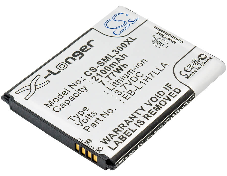 3.8V, 2100mAh, Li-ion Battery fits Samsung, Galaxy Axiom, Galaxy Victory 4g, 7.98Wh