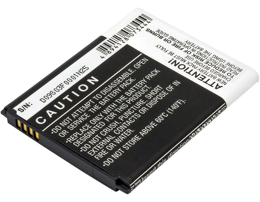 3.8V, 2100mAh, Li-ion Battery fits Uscellular, Galaxy Axiom, Sch-r830, 7.98Wh