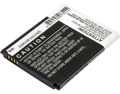 3.8V, 2100mAh, Li-ion Battery fits Uscellular, Galaxy Axiom, Sch-r830, 7.98Wh