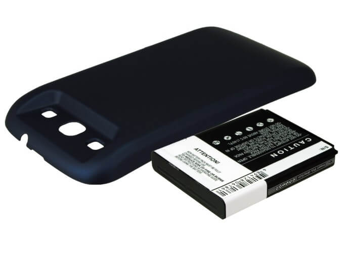 Blue, 3.7V, 3300mAh, Li-ion Battery fits Samsung, Galaxy S3, Galaxy Siii, 12.21Wh
