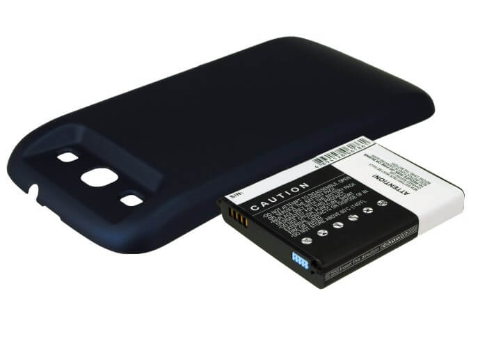 Blue, 3.7V, 3300mAh, Li-ion Battery fits Samsung, Galaxy S3, Galaxy Siii, 12.21Wh