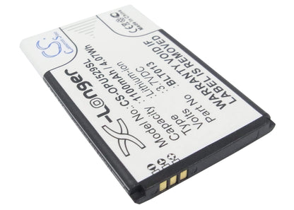 3.7V, 1100mAh, Li-ion Battery fits Oppo, A209, E21w, 4.07Wh
