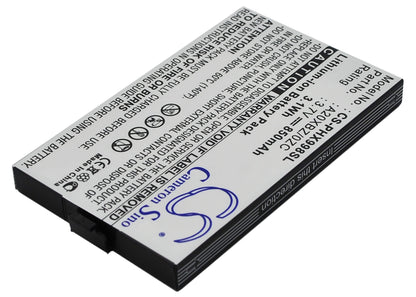 3.7V, 850mAh, Li-ion Battery fits Philips, Xenium 9@98, Xenium 9a98, 3.145Wh
