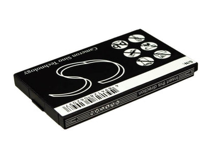 3.7V, 1200mAh, Li-ion Battery fits Pantech, Helio, Helio Ocean 2, 4.44Wh