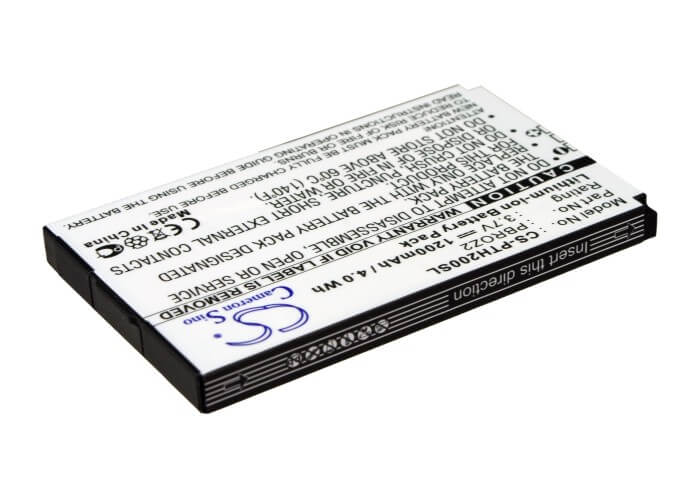 3.7V, 1200mAh, Li-ion Battery fits Pantech, Helio, Helio Ocean 2, 4.44Wh