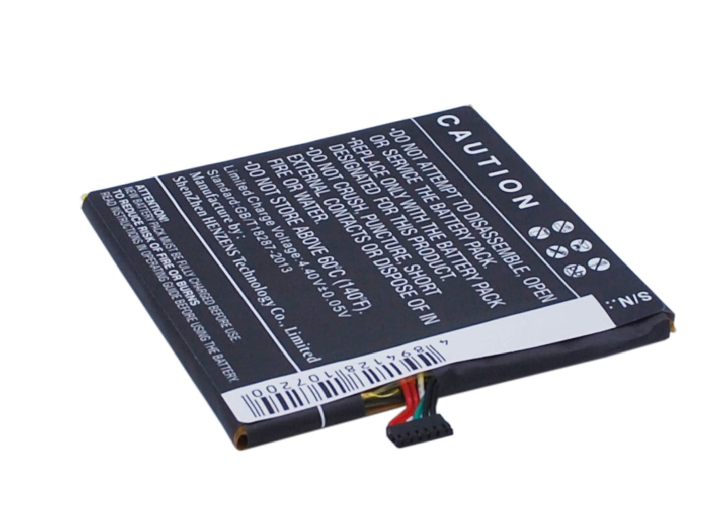 3.85V, 2400mAh, Li-Polymer Battery fits Htc, 0p9fh100, 0pfh110, 9.24Wh